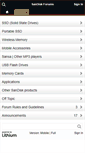 Mobile Screenshot of forums.sandisk.com