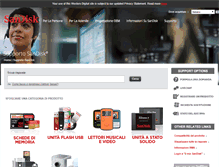 Tablet Screenshot of kb-it.sandisk.com